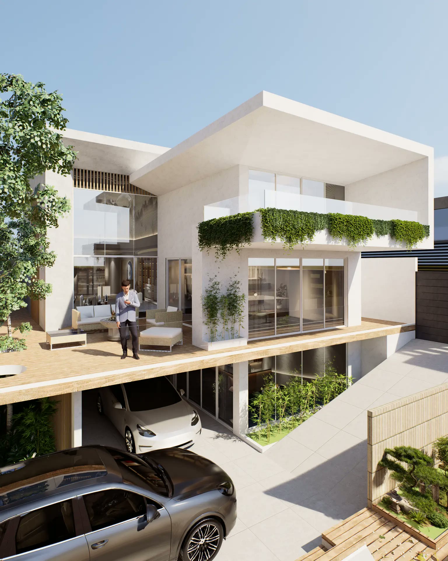 Unifamiliar Puerta de Hierro — Vivienda unifamiliar · Obra nueva, Puerta de Hierro, Madrid · España